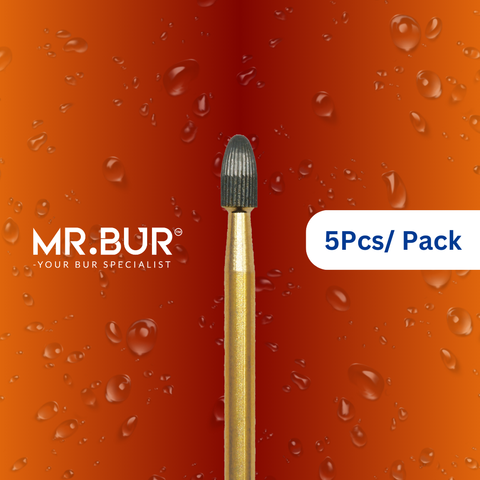 Mr. Bur Debonding Finishing Carbide Dental Bur FG ensures precise, efficient removal of adhesive and orthodontic cement, enhancing enamel safety and procedural control.