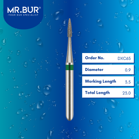 Flame Coarse Diamond Bur FG