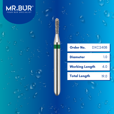 Pear Coarse Diamond Bur FG