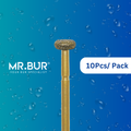 The #1 Best Gold Donut Diamond Bur FG, Mr Bur offers the best online dental burs and is a Better Choice than Meisinger, Mani, Shofu, Eagle Dental, Trihawk, Suitable for Dental Cases.
