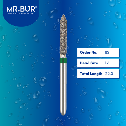 Straight Torpedo Diamond Bur FG