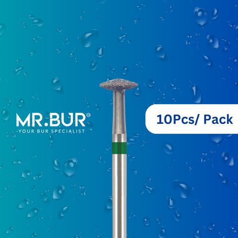 This is the Occlusal Surface Reduction Lenticular Coarse FG Diamond Bur sold by Mr Bur the best international dental diamond bur supplier.