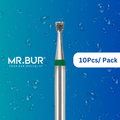 This is the FG Mini Inverted Cone Mini diamond dental bur sold by Mr Bur the best international supplier of diamond dental burs
