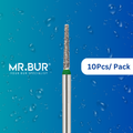 This is the Mini Taper Flat End Coarse FG Short Diamond Bur sold internationally to all dentists and dental labs by Mr bur the best international diamond bur supplier.