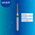 Mr. Bur 878 mini taper torpedo diamond bur 234 are tools used in multiple dental procedures. ISO 806 313 299 534 012 FG, Their mini taper torpedo heads are ideal for cavity preparation, trimming and lingual buccal reduction with limited mouth opening