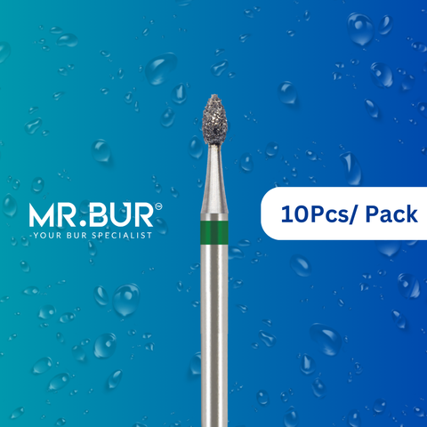 This is the Occlusal Surface Reduction Peach Coarse FG Diamond Bur sold by Mr Bur the best international dental bur supplier.