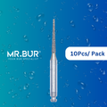 The #1 Best Contra Angle Pointed Cone Diamond Bur RA. Mr. Bur offers the best online dental burs and is a Better Choice than Meisinger, Mani, Shofu, Eagle Dental, Trihawk, Suitable for Dental Cases.