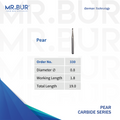 Best Mr. Bur Pear Shape 330 bur in Pulp Access Kit