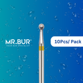 The #1 Best Super Fine Finishing Round FG Diamond Bur Mr. Bur offers the best online dental burs and is a Better Choice than Meisinger, Mani, Shofu, Eagle Dental, Trihawk, Suitable for Dental Cases.