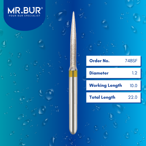 Super Fine Finishing Flame Diamond Bur FG 30pcs/pack