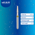 Mr. Bur 33ASF Super Fine Finishing Taper Round End Diamond Bur FG are tools used in multiple dental procedures. Their taper round end heads are ideal for effective prophylaxis, use on fillings, crown preparation, cavity preparation, and chamfer margin bur.