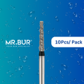 This is the Cool Twister Line Super Coarse Taper Flat End FG Diamond Bur sold by Mr. Bur the best international supplier of dental burs.
