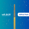 The #1 Best Gold Taper Round End Diamond Bur FG. Mr Bur offers the best online dental burs and is a Better Choice than Meisinger, Mani, Shofu, Eagle Dental, Trihawk, Suitable for Dental Cases.