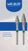 Best Occlusal Bur use for Concave and convex shaping.